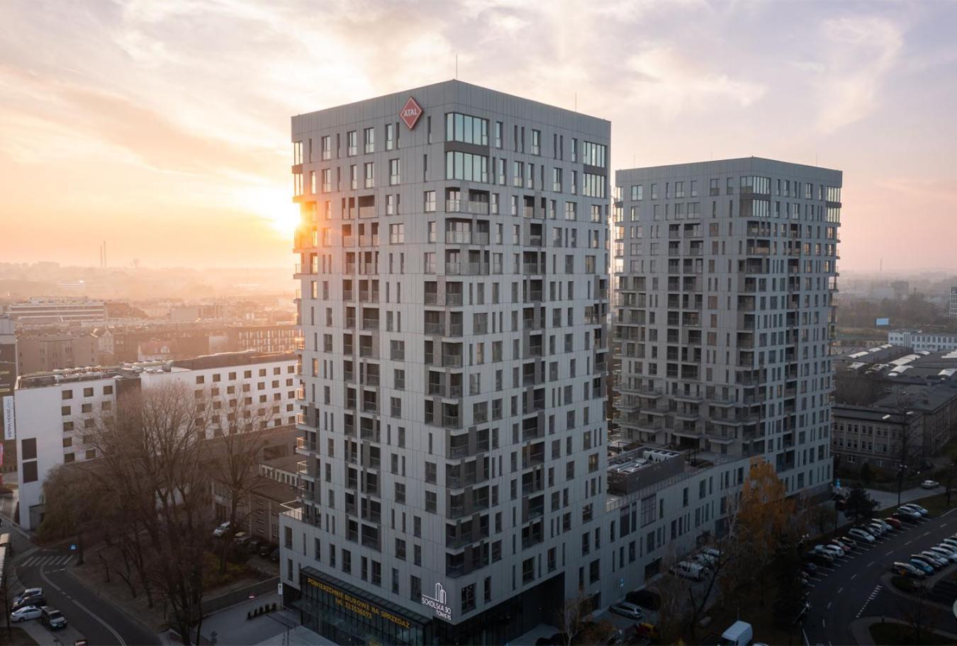 Kairos Apartments -Tower II Premium - Darmowy Parking, Silownia, Sauna - Scisle Centrum Катовице Экстерьер фото